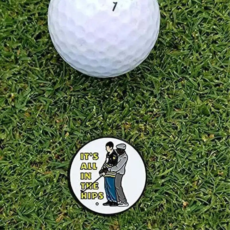 Funny Middle Finger Golf Ball Marker