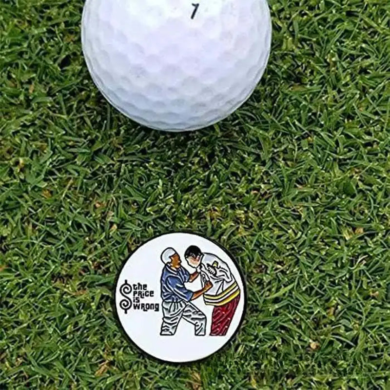 Funny Middle Finger Golf Ball Marker